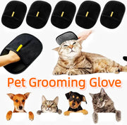Pet Grooming & Hair Remover Gloves – For Pets, Furniture & Clothes