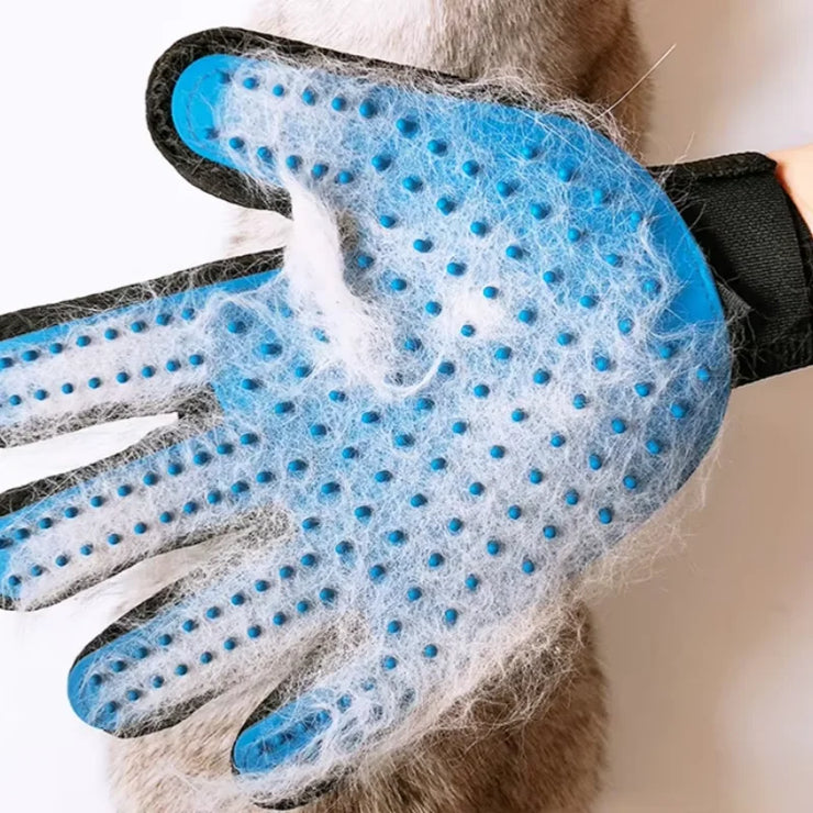 2-Sided Pet Grooming Kit – De-Shedding & De-Matting Brush for Cats, Dogs & Rabbits