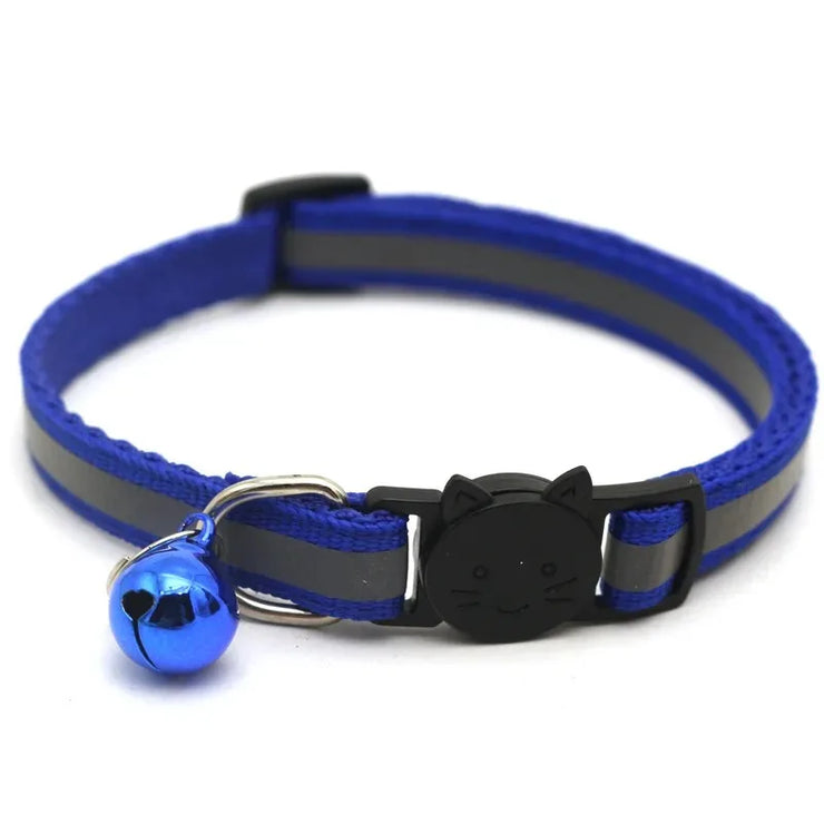 10-Pack Adjustable Cat & Puppy Collars with Bell – Wholesale Set
