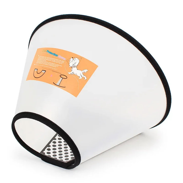 Protective Pet Recovery Collar – Anti-Bite Cone for Cats & Dogs
