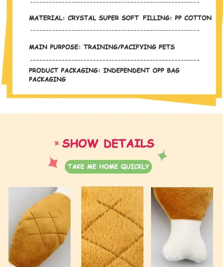 Pet Push & Chew Toy – Vocalizing, Bite-Resistant for Dogs & Cats