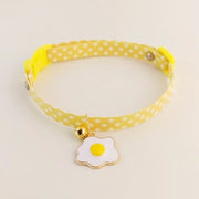 Cute Adjustable Breakaway Cat & Kitten Collar with Pendant