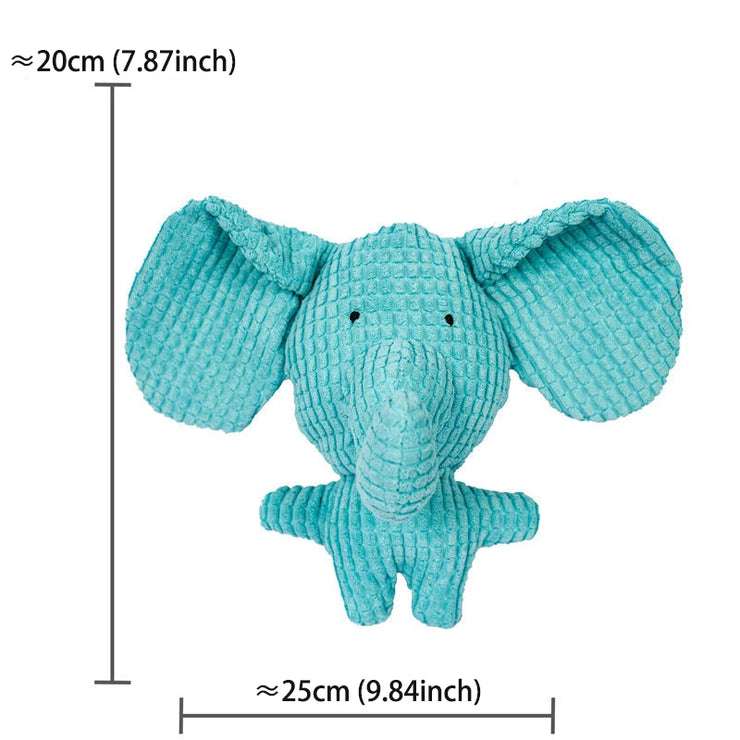 Cute Plush Dog & Cat Toy – Squeaky Chew for Small & Medium Pets